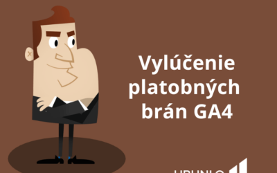 Vylúčenie platobných brán z Google Analytics